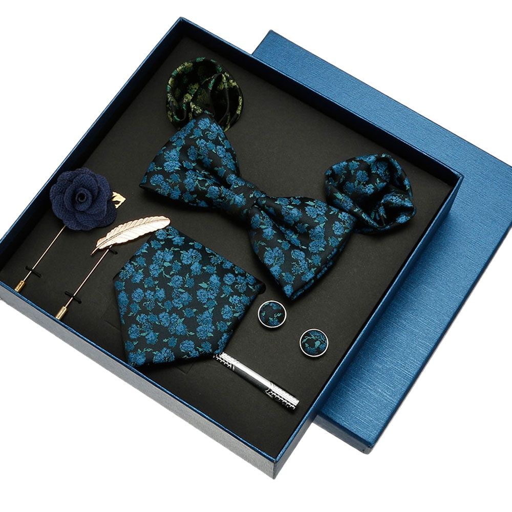 Bir kutuda lüks ipek kravat ha - Neck Tie Set Box incelemesi ve fiyatı