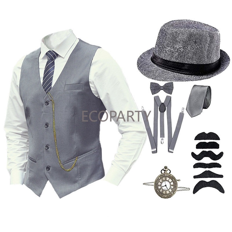 1920'ler Erkek Great Gatsby Ga - Men'S Accessories In The 1920S incelemesi ve fiyatı