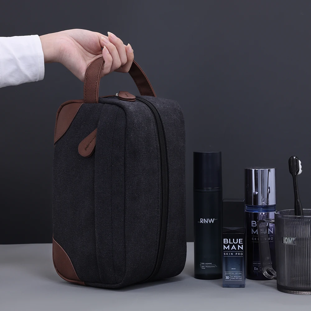 Büyük Kapasiteli Deri Kanvas E - Travel Organizer Men incelemesi ve fiyatı
