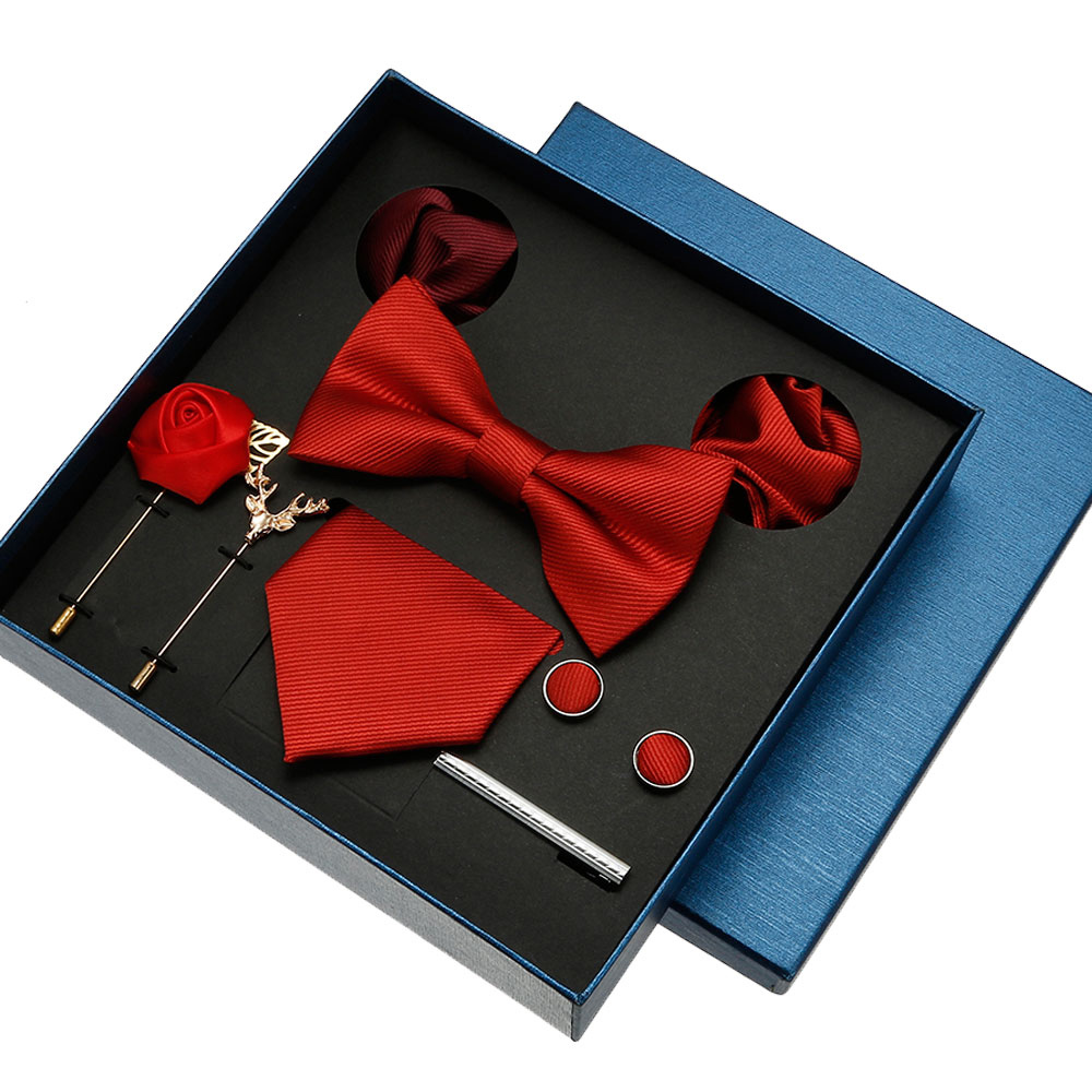 Erkekler için düz kravat seti  - Neck Tie Set Box incelemesi ve fiyatı